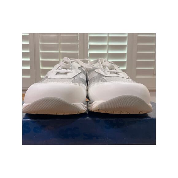 SAS Women's Tour Mesh Lace-Up Sneaker White/Silver Size 10.5 W3 Triple Wide NIB - Picture 7 of 14